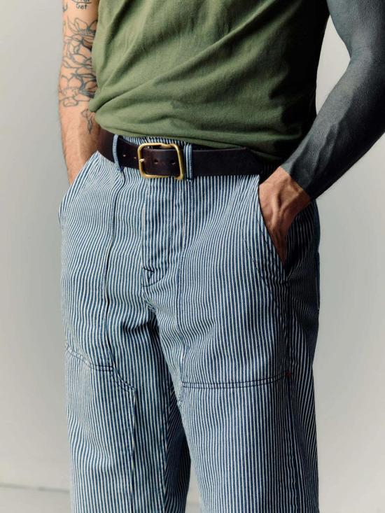  Imogene + Willie 데님 팬츠 이모진 + 윌리 헨시 워크팬츠 히코리 스트라이프 - OTHER BRANDS