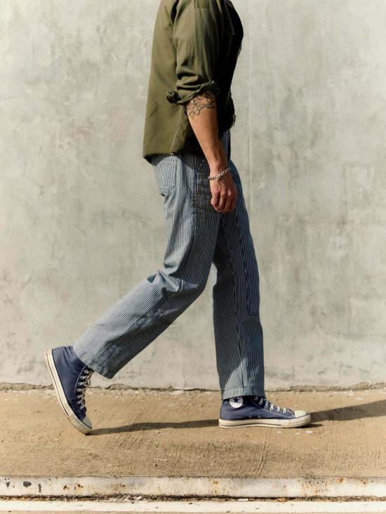  Imogene + Willie 데님 팬츠 이모진 + 윌리 헨시 워크팬츠 히코리 스트라이프 - OTHER BRANDS