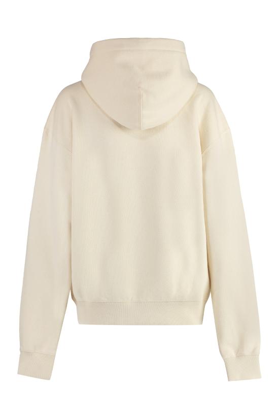  질샌더 후드 티셔츠 J47GU0002 ECRU - JIL SANDER