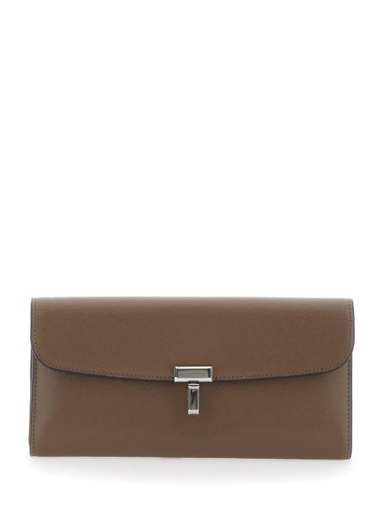 26FW 토템 티락 레더 월렛 251WAM0041LE0025 BEIGE