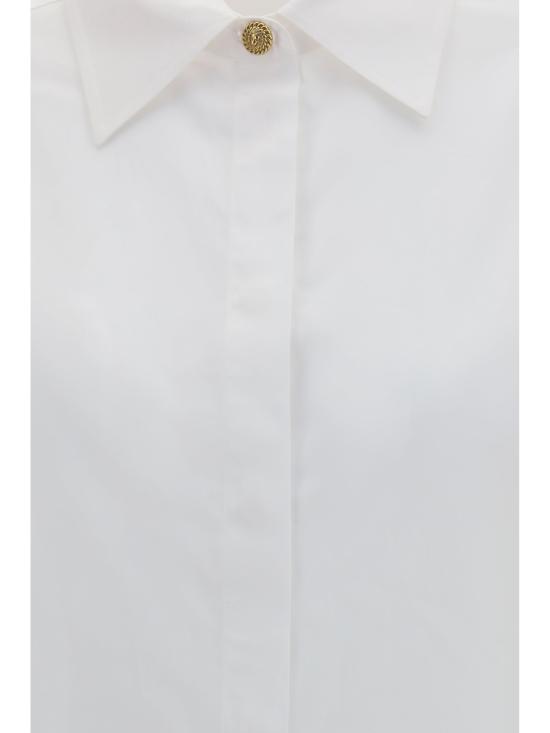 26FW 발망 셔츠 HF1HS495CG72 WHITE - BALMAIN