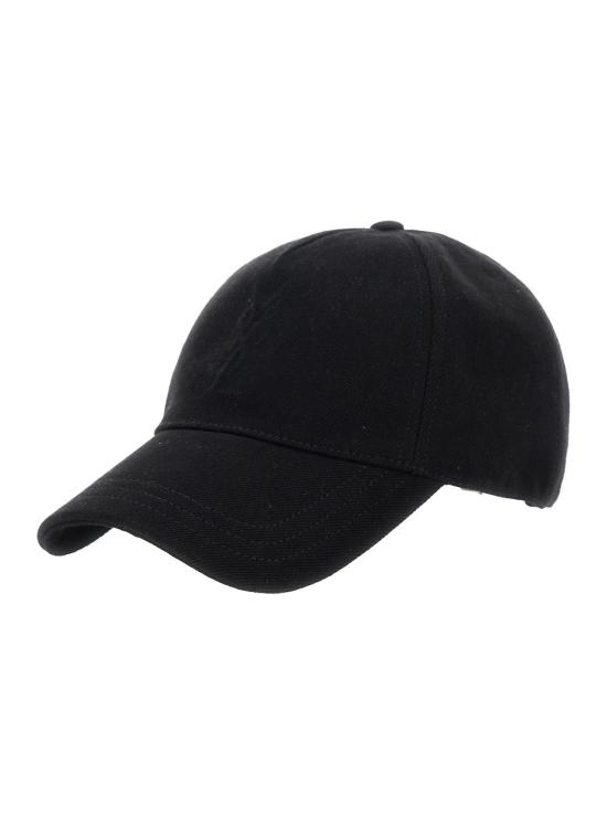 26SS 생로랑 볼캡 864608 BLACK