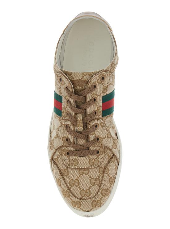 26FW 구찌 스트레치 로우탑 스니커즈 871608 BEIGE - GUCCI