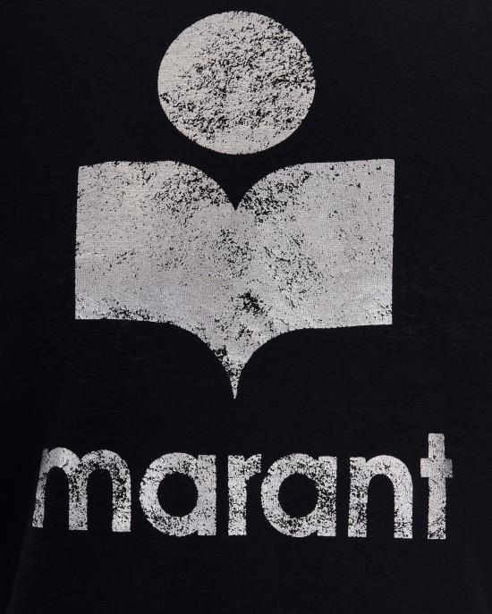 26FW 이자벨마랑에뚜왈 폴로 티셔츠 TS0001FB BLACK - ISABEL MARANT ETOILE