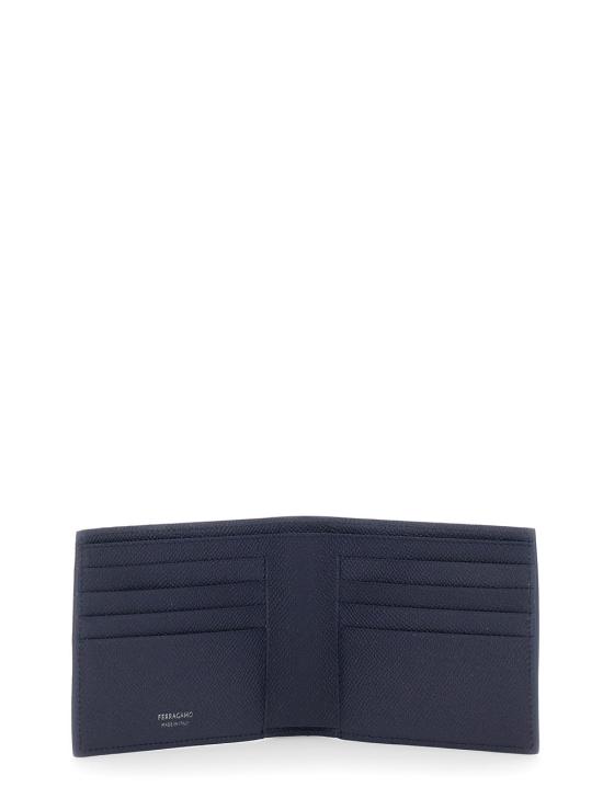 26FW 살바토레 페라가모 간치니 반지갑 661457 BLUE - SALVATORE FERRAGAMO