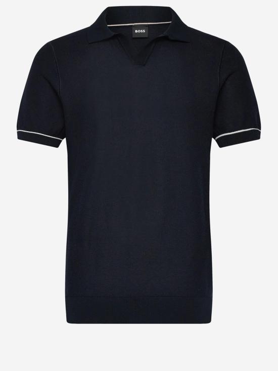 26SS 휴고보스 탑 50560483 NAVY - HUGO BOSS