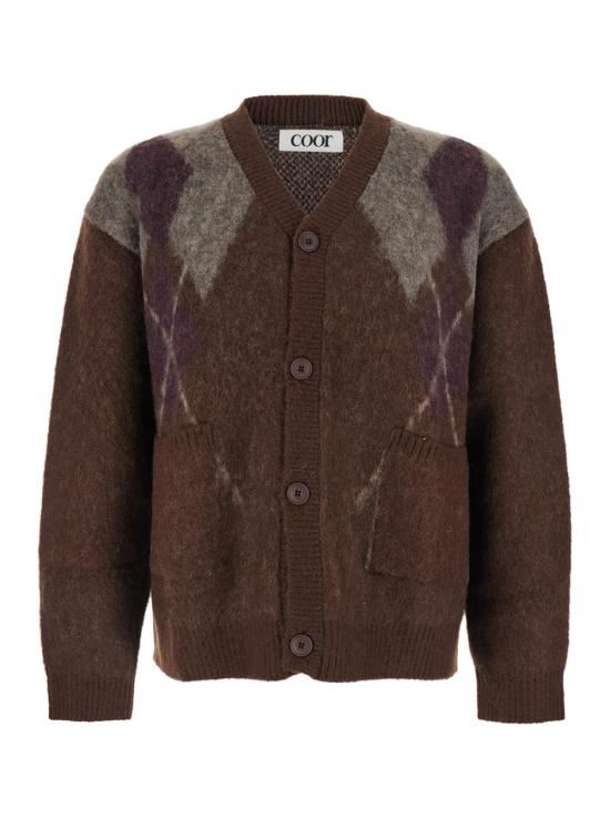 25FW 쿠어 가디건 CXF4KT11K BROWN