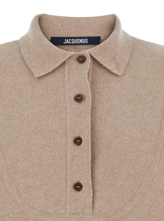 25FW 자크뮈스 스웨터 SWW00623AK0 BEIGE - JACQUEMUS