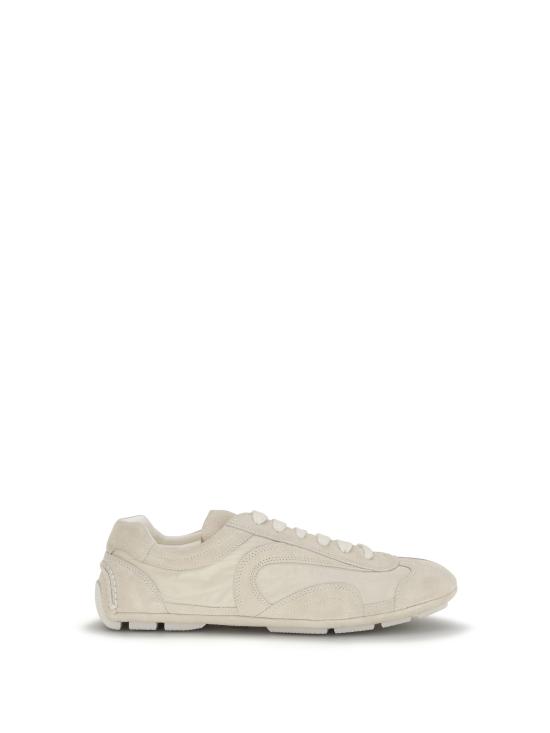 26SS 프라다 몬테카를로 리에디션 2005 스웨이드 스니커즈 4E1165FG001D7R IVORY - PRADA
