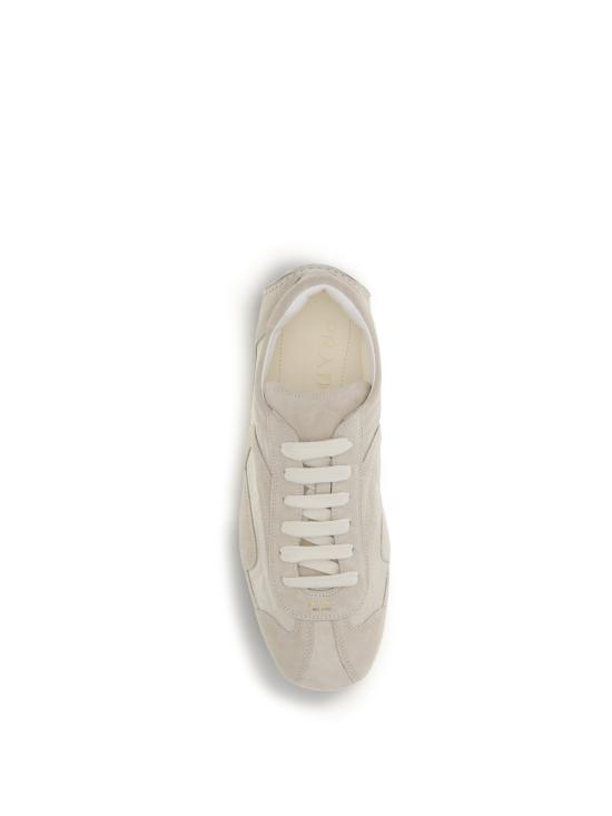 26SS 프라다 몬테카를로 리에디션 2005 스웨이드 스니커즈 4E1165FG001D7R IVORY
