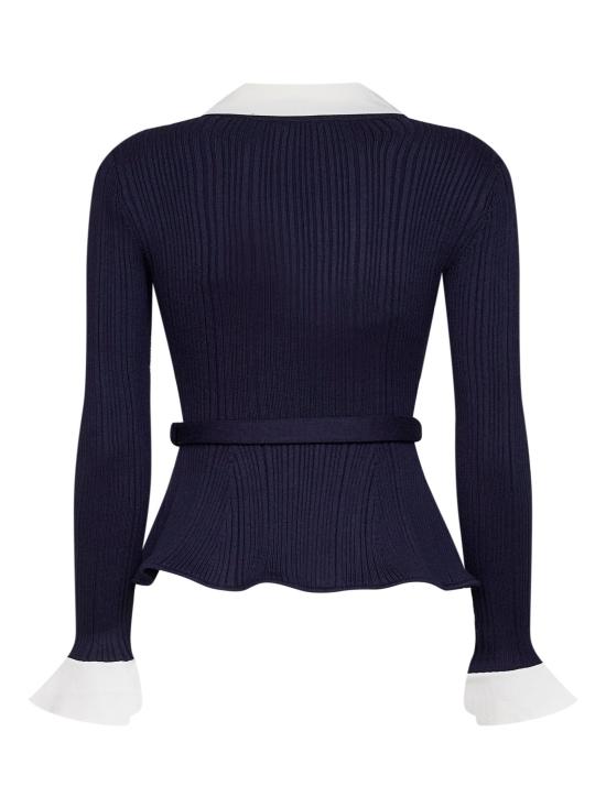 26FW 셀프 포트레이트 스웨터 131C NAVY - SELF PORTRAIT