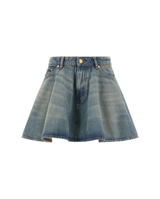 26SS 가니 틴트 리지드 데님 스커트 A1090088 BLUE