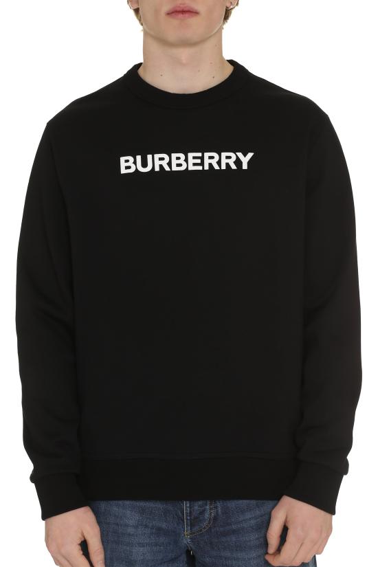  버버리 로고 스웨트셔츠 8083142 BLACK - BURBERRY