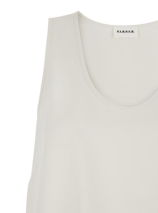 26SS 파로쉬 민소매 티셔츠 D313080 WHITE - PAROSH