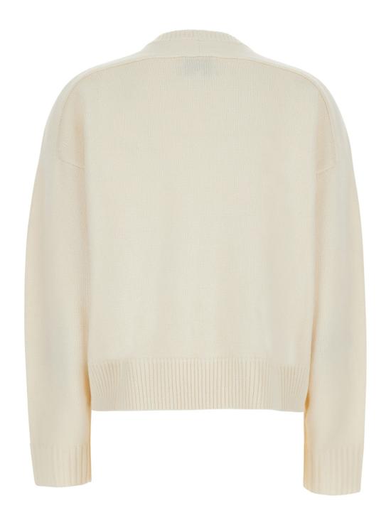 26FW 루루 드 세종 스웨터 BREHA WHITE - LOULOU DE SAISON