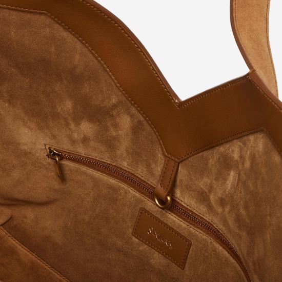26SS 생로랑 토트백 835274 BROWN - SAINT LAURENT