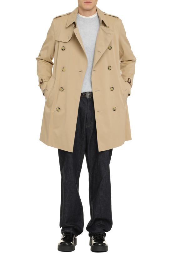  버버리 미드랭스 켄싱턴 헤리티지 트렌치 코트 8079388 BEIGE - BURBERRY