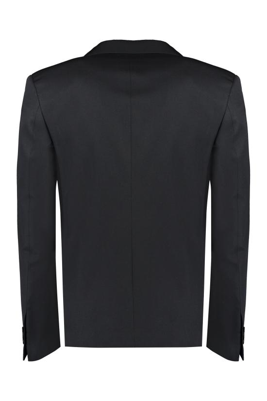  오프화이트 자켓 OMEN063F23FAB001 BLACK - OFF WHITE