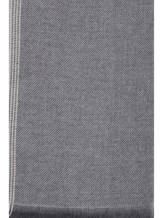 26FW 브루넬로 쿠치넬리 머플러/스카프 MSC665OR GRAY - BRUNELLO CUCINELLI