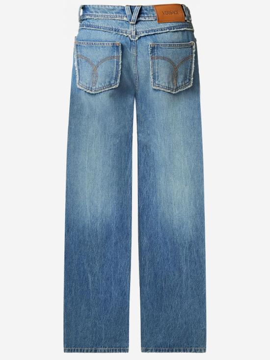 26SS 베르사체 데님 팬츠 1023064 BLUE - VERSACE