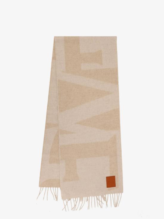  로에베 머플러/스카프 FSA3SS1W04 BEIGE