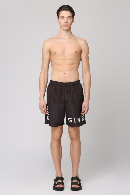  지방시 비치웨어 BMA00N1453 BLACK - GIVENCHY