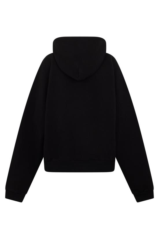 26FW 발렌시아가 후드 티셔츠 850338 BLACK - BALENCIAGA
