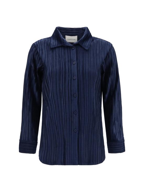 26FW 공디드 디자인 셔츠 GD282 NAVY - GONGDID DESIGN
