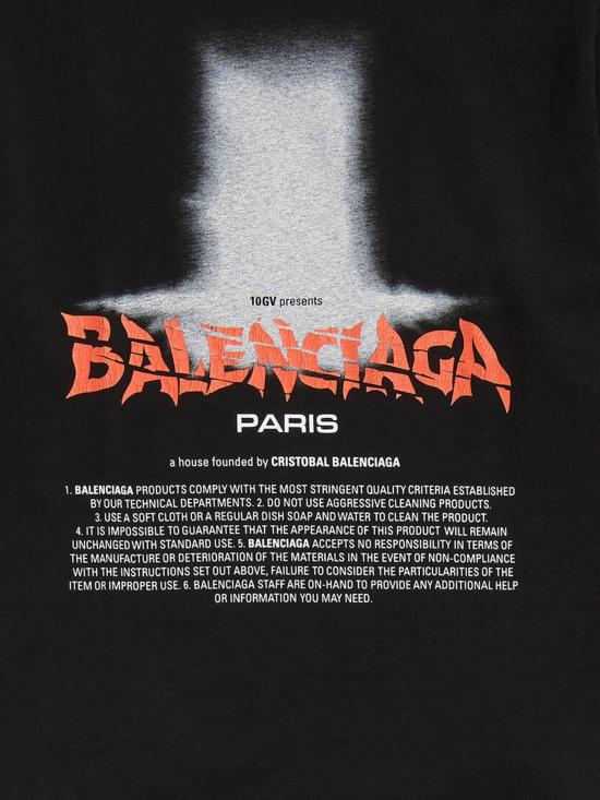 26FW 발렌시아가 폴로 티셔츠 871733 BLACK - BALENCIAGA