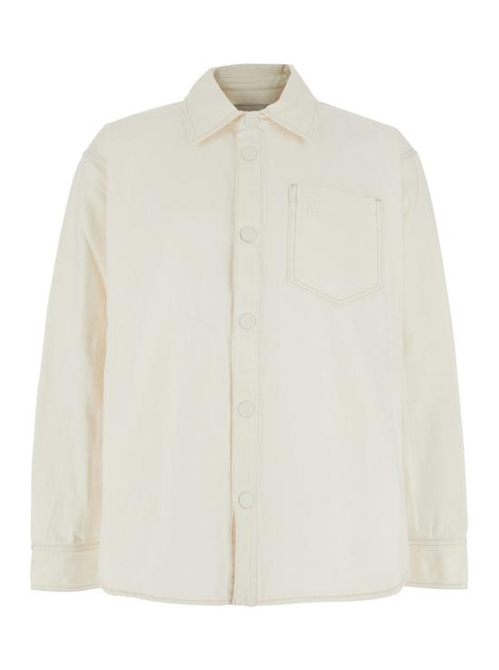 26FW 아미 셔츠 UJK918 WHITE