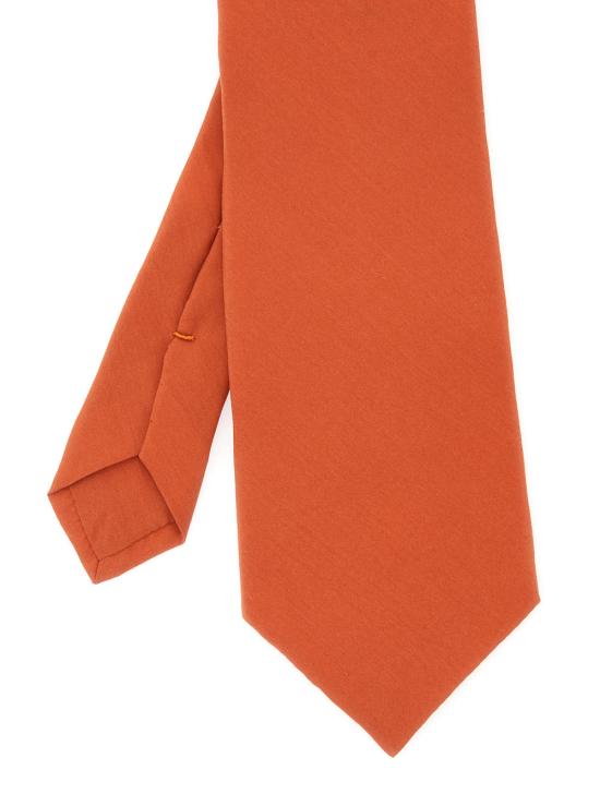 26SS 생로랑 넥타이 862340 ORANGE - SAINT LAURENT