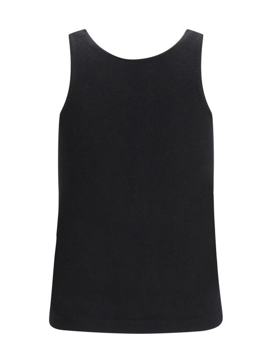 26SS 브루넬로 쿠치넬리 민소매 티셔츠 M41848600 BLACK - BRUNELLO CUCINELLI