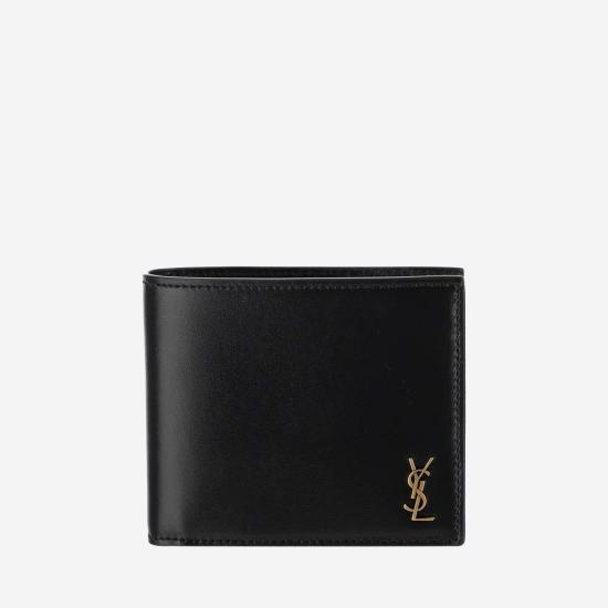  생로랑 타이니 모노그램 반지갑 607727 BLACK - SAINT LAURENT