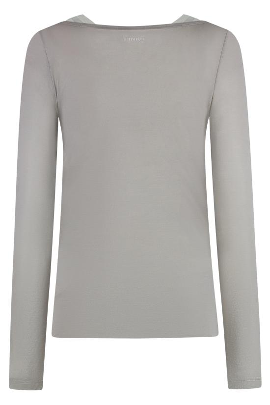  핑코 폴로 티셔츠 104653 GRAY - PINKO
