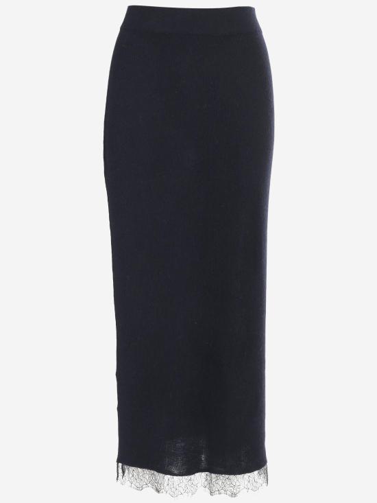 26SS 아치4 스커트 KNSK25353 NAVY