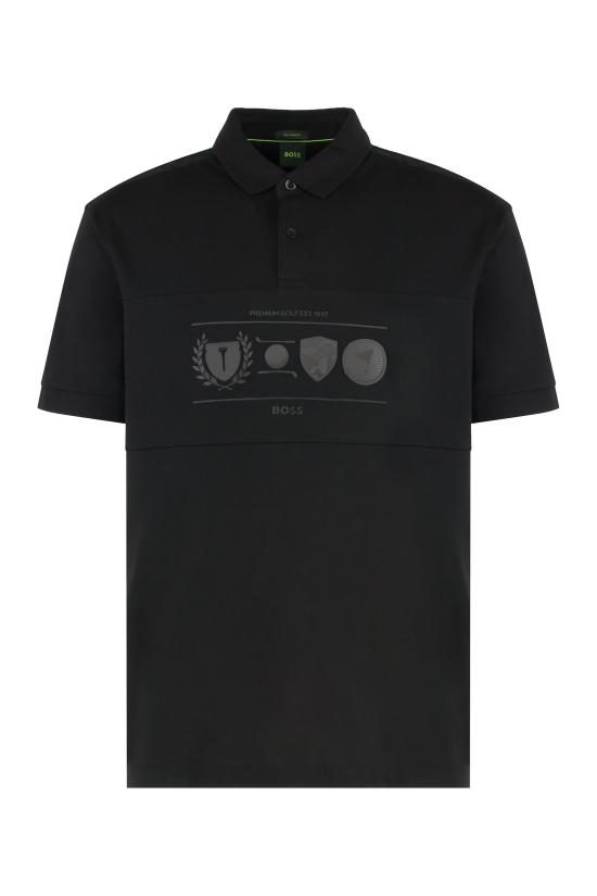 25FW 휴고보스 탑 50538111 BLACK
