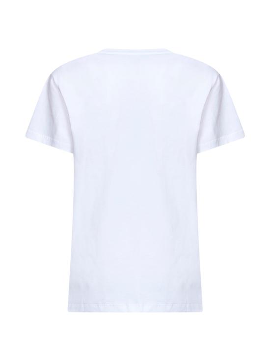 26FW 이자벨마랑에뚜왈 애비 로고 코튼 티셔츠 TS0070FAA1N98E20WH WHITE - ISABEL MARANT ETOILE
