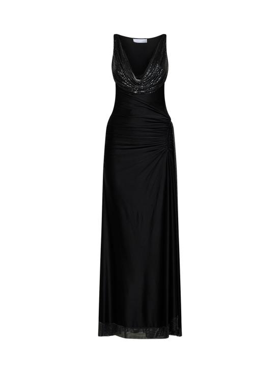 26FW 파코라반 원피스 26AXRO069MH0006P001 BLACK