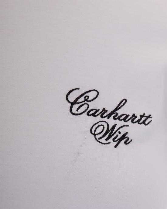 26FW 칼하트 WIP 폴로 티셔츠 I036904 WHITE - CARHARTT WIP