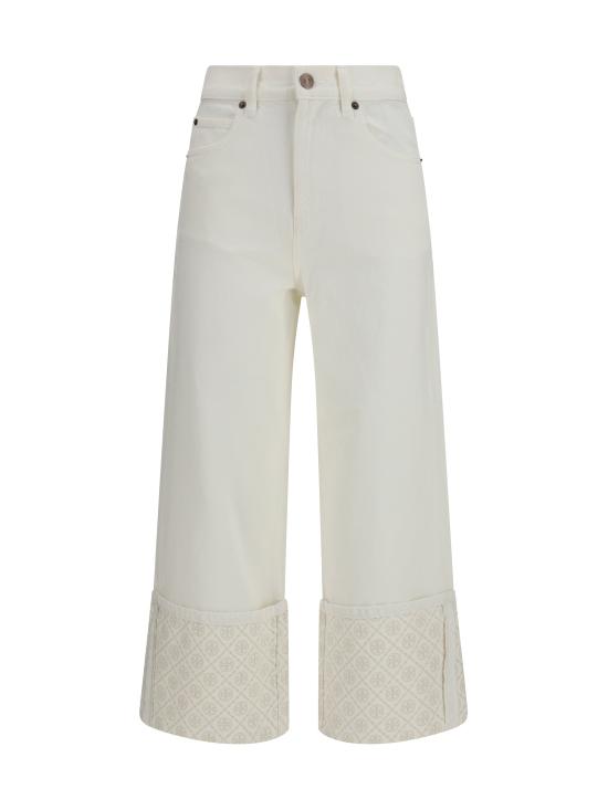 26SS 토리버치 데님 팬츠 183553 WHITE - TORY BURCH