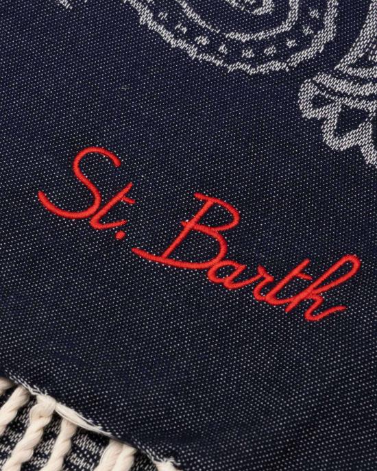 26SS 세인트바쓰 머플러/스카프 FOUT009 BLUE - MC2 SAINT BARTH