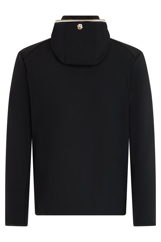 26FW 휴고보스 온도 조절 기술 액티브 스트레치 개버딘 집업 후디 50542948 BLACK - HUGO BOSS