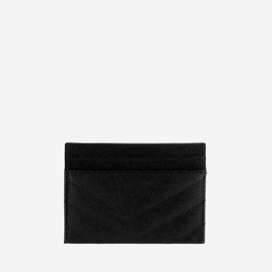 26SS 생로랑 카산드라 마틀라세 카드 케이스 423291 BLACK - SAINT LAURENT