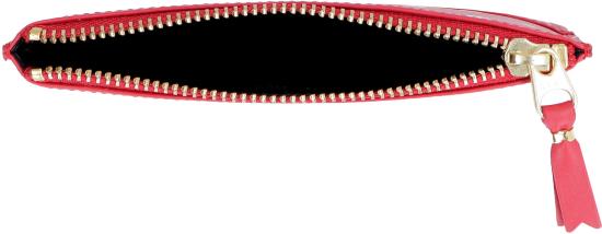  꼼데가르송 클래식 레더 라인 파우치 SA8100PD RED - COMME DES GARCONS