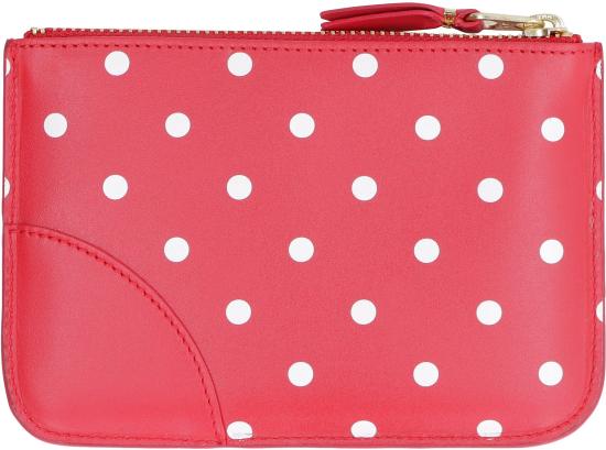  꼼데가르송 클래식 레더 라인 파우치 SA8100PD RED - COMME DES GARCONS