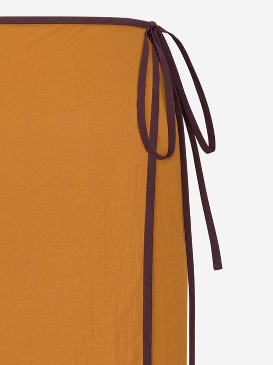 26SS 생로랑 스커트 856970 ORANGE - SAINT LAURENT