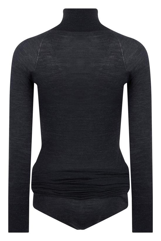  알라이아 바디수트 티셔츠 AA9B03256M894 BLACK - ALAIA