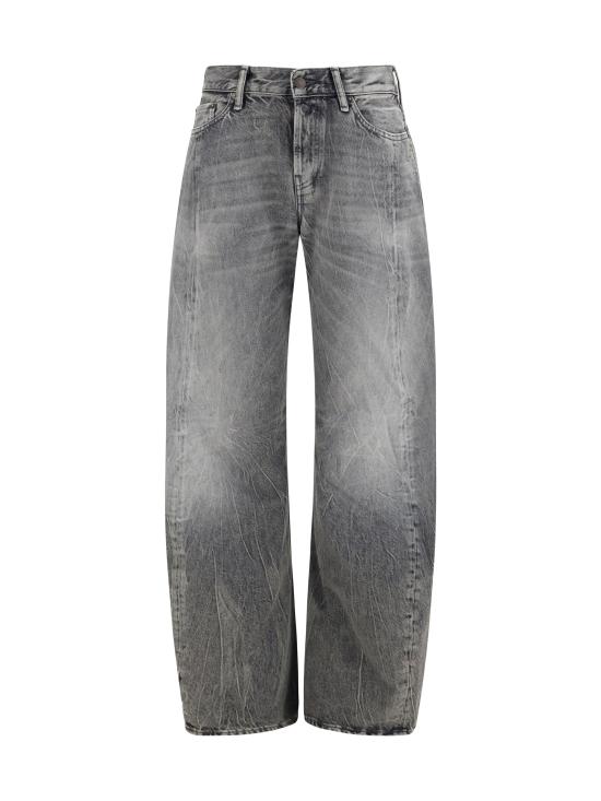 26SS 아크네 스튜디오 루즈 핏 진 2006F A00571 BLACK - ACNE STUDIOS