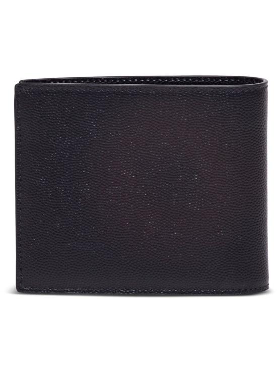 26SS 생로랑 로고 이스트/웨스트 반지갑 396307 BLACK - SAINT LAURENT