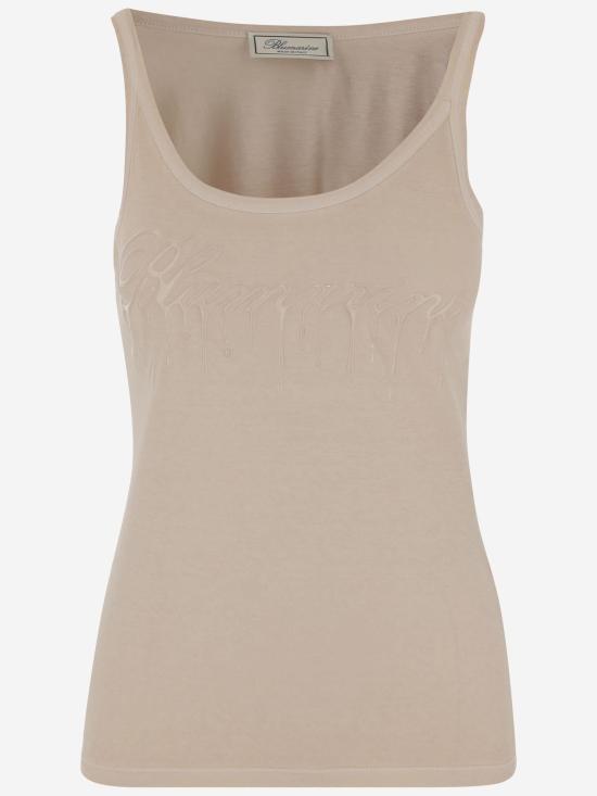  블루마린 민소매 티셔츠 4T072A BEIGE